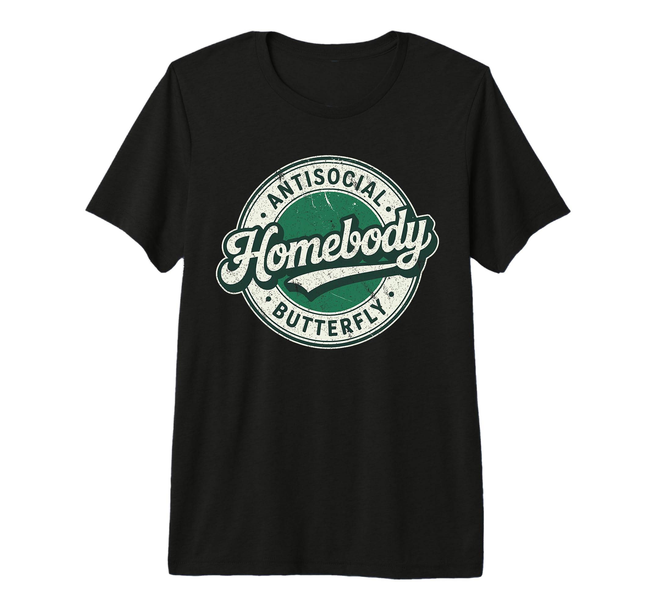 Homebody Antisocial Butterfly Antisocial T-Shirt - Minimalist Print Unisex - T-Shirt, Sweatshirt, Hoodie