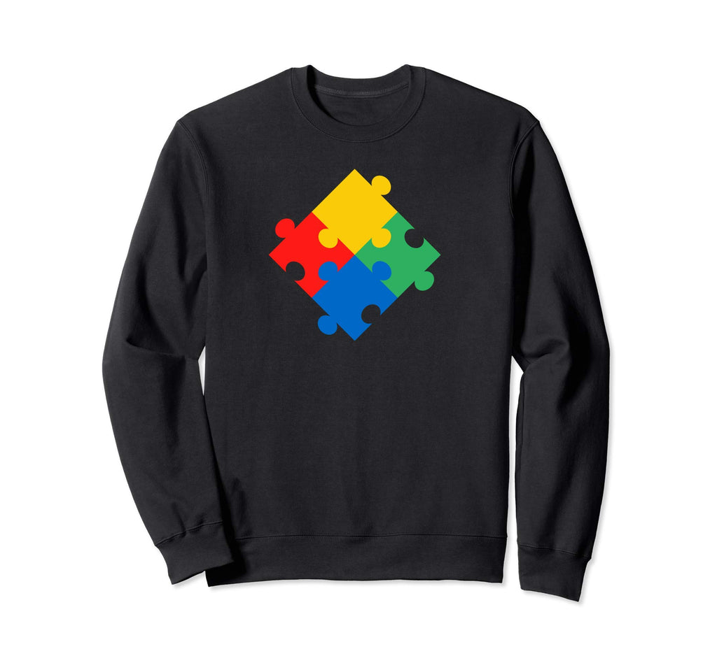 Autism Awareness Puzzle Therapist Sweatshirt - Trendy Graphic Men Women - T-Shirt, Sweatshirt, Hoodie
