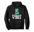 Dragon Reading Book Worm Nerd School Hoodie - Novelty Apparel for Adults - T-Shirt, Sweatshirt, Hoodie