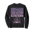Bibliophile Romance Book Genre Sweatshirt - Trendy Graphic Men Women - T-Shirt, Sweatshirt, Hoodie