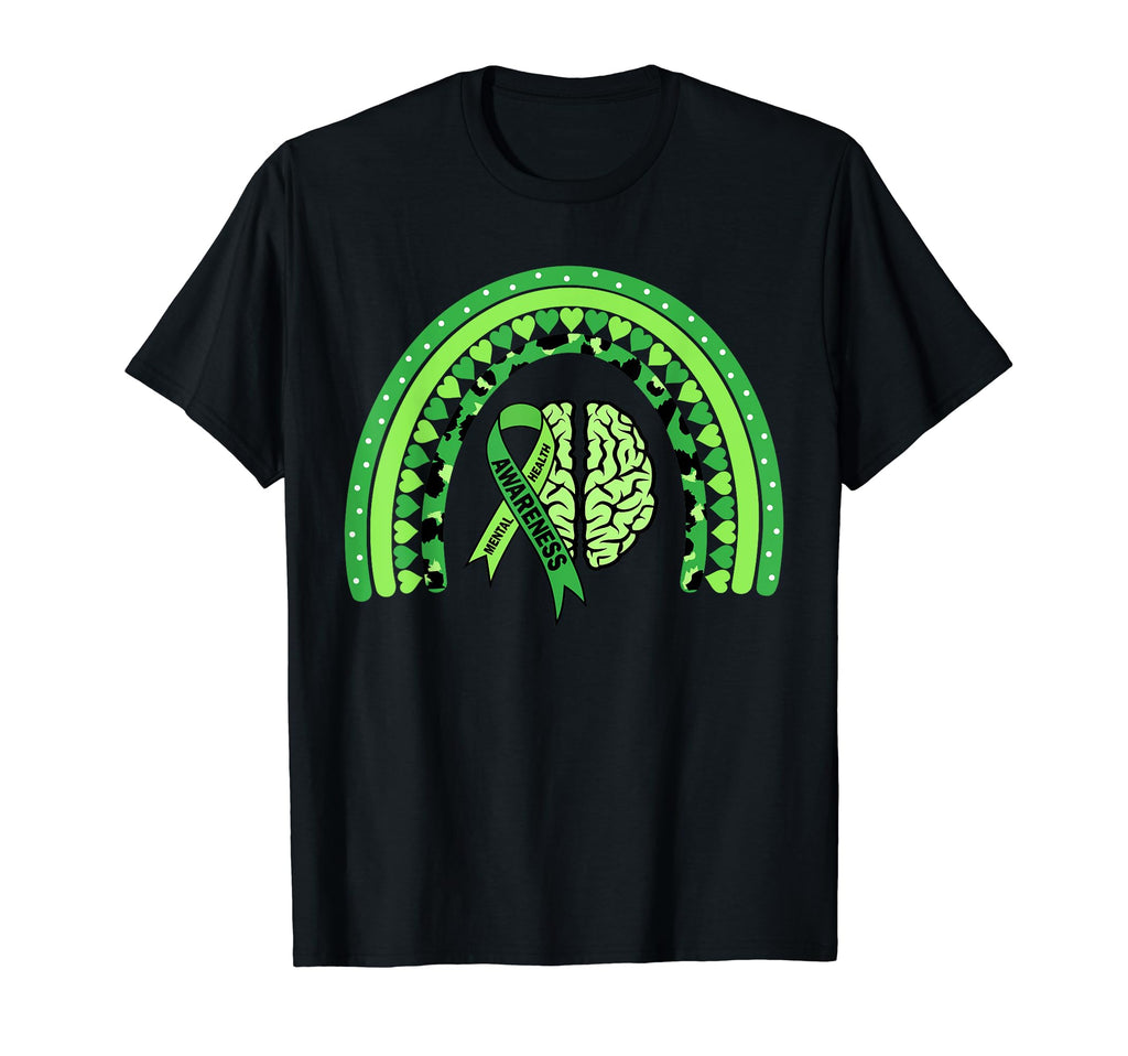 May We Wear Green Mental Health T-Shirt - Novelty Apparel for Adults - T-Shirt, Sweatshirt, Hoodie