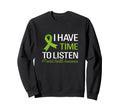 I Have Time To Listen Groovy Mental Sweatshirt - Graphic Print Men Women - T-Shirt, Sweatshirt, Hoodie