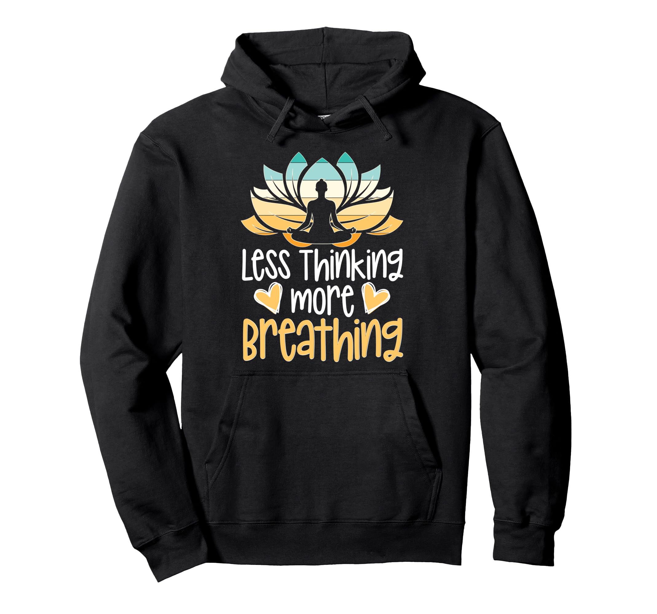 Meditation Yoga Spiritual Peace Namaste Hoodie - Novelty Apparel Unisex - T-Shirt, Sweatshirt, Hoodie