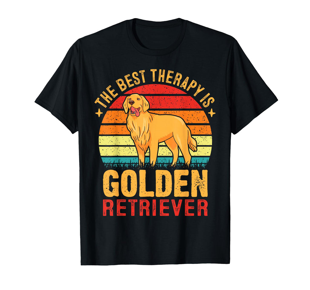 Golden Retriever Dog Gifts Dog Lovers Hoodie - Minimalist Print for Adults - T-Shirt, Sweatshirt, Hoodie