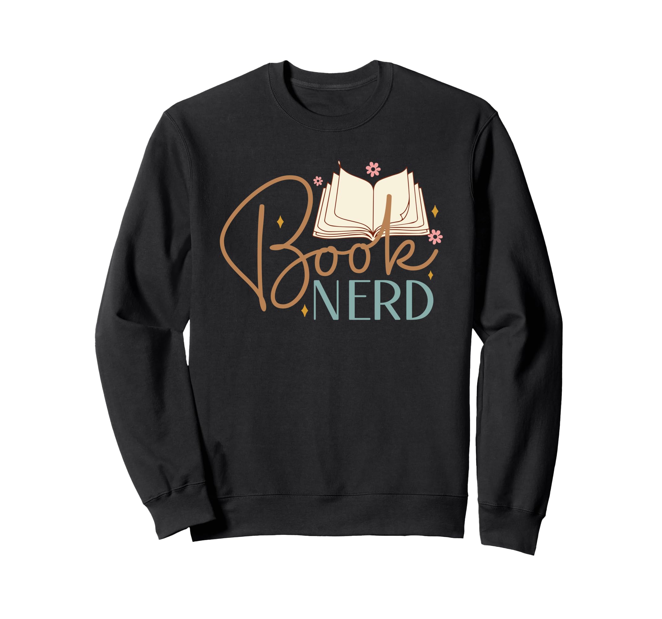 Book Nerd Sweatshirt - Graphic Print for Adults - T-Shirt, Sweatshirt, Hoodie