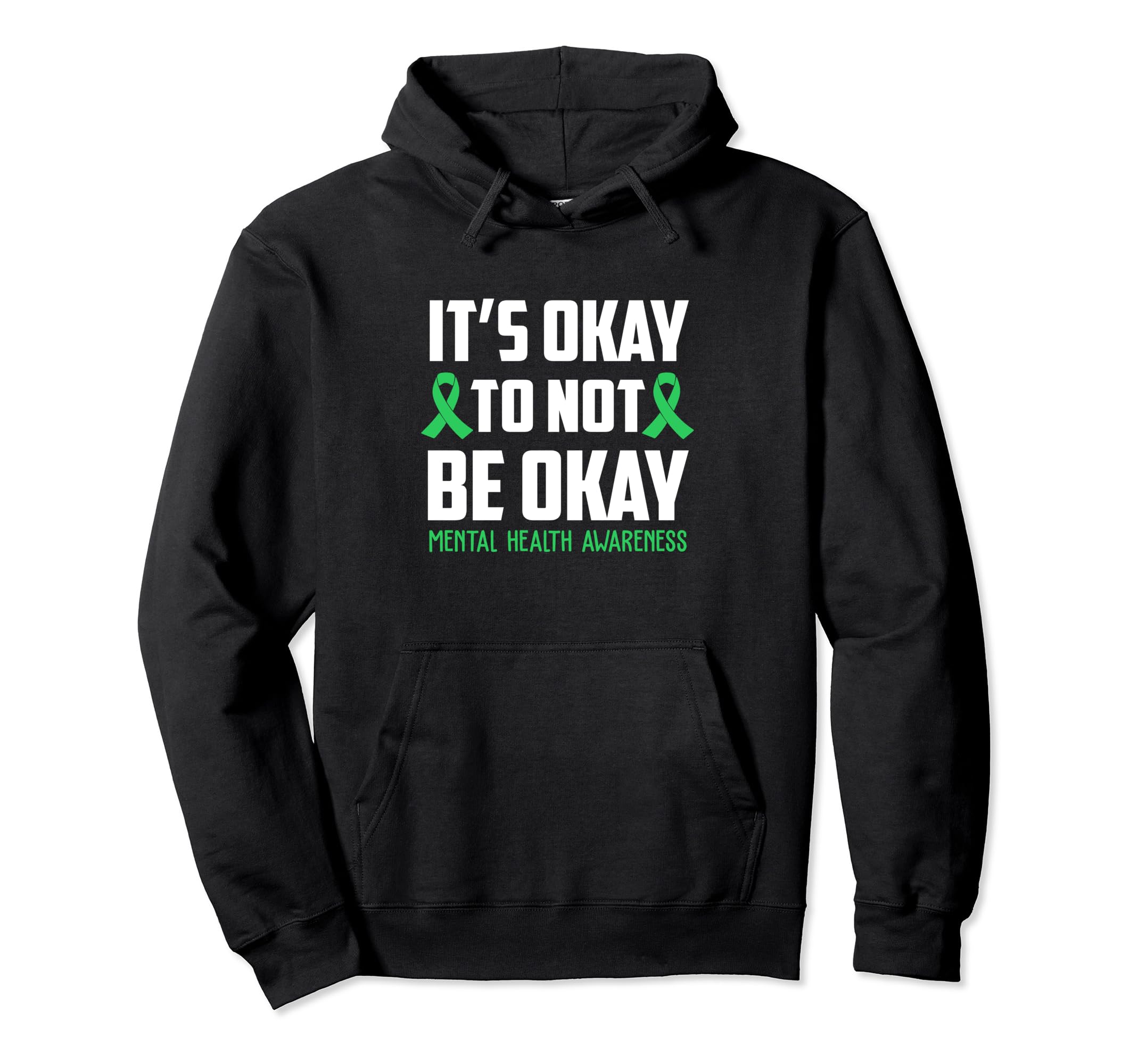 Its Okay To Not Be Okay Mental Health Hoodie - Minimalist Print Unisex - T-Shirt, Sweatshirt, Hoodie