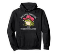 Hold Partner Funny Frog Cowboy Hat Meme Hoodie - Trendy Graphic Unisex - T-Shirt, Sweatshirt, Hoodie