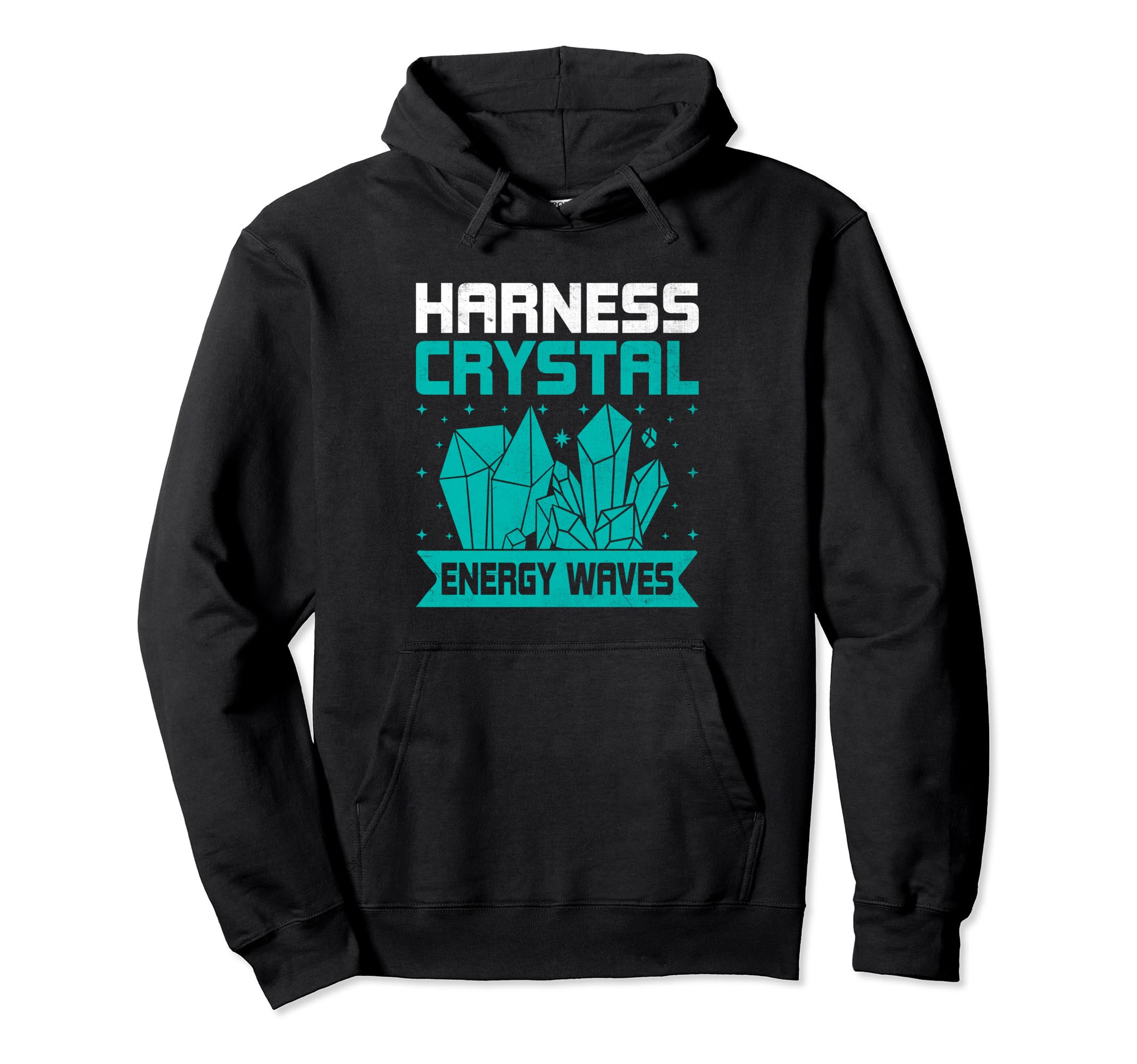 Spiritual Crystal Stones Healing Hoodie - Aesthetic Graphic Unisex - T-Shirt, Sweatshirt, Hoodie