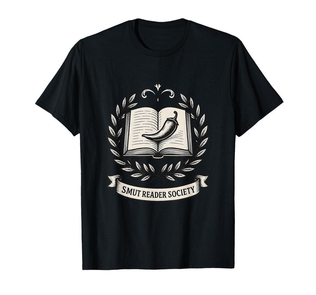 Smut Reader Society Funny Spicy Books T-Shirt - Minimalist Print Unisex - T-Shirt, Sweatshirt, Hoodie