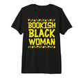 Bookish Black Book Reading Kente Melanin T-Shirt - Minimalist Print Unisex - T-Shirt, Sweatshirt, Hoodie