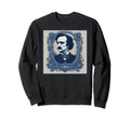 Edgar Allan Poe Portrait Sweatshirt - Graphic Print for Adults - T-Shirt, Sweatshirt, Hoodie