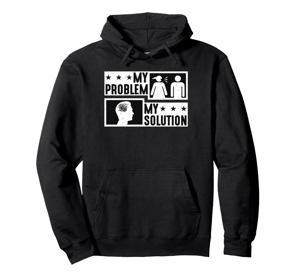 My Problem My Pictogram Dad Health Hoodie - Trendy Graphic for Adults - T-Shirt, Sweatshirt, Hoodie