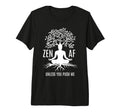 Zen Af Sarcastic Meditation T-Shirt - Fun Novelty Design Unisex - T-Shirt, Sweatshirt, Hoodie