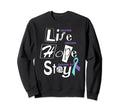 Choose Life Support Survivor Sweatshirt - Minimalist Print Men Women - T-Shirt, Sweatshirt, Hoodie