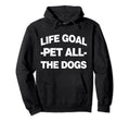 Dog Therapy Animals Pet Lover Dog Hoodie - Fun Novelty Design for Adults - T-Shirt, Sweatshirt, Hoodie