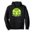 Frog Meditation Mindfulness Coach Hoodie - Graphic Print Unisex - T-Shirt, Sweatshirt, Hoodie