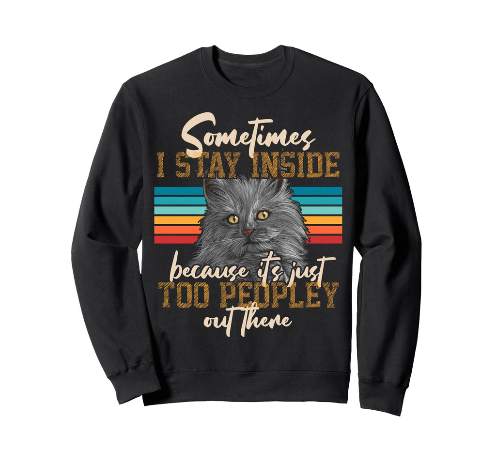 Antisocial Overthinker Introverted Sweatshirt - Custom Art Print Men Women - T-Shirt, Sweatshirt, Hoodie