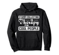 Stamp Collecting Is Therapy People Hoodie - Custom Art Print Men Women - T-Shirt, Sweatshirt, Hoodie