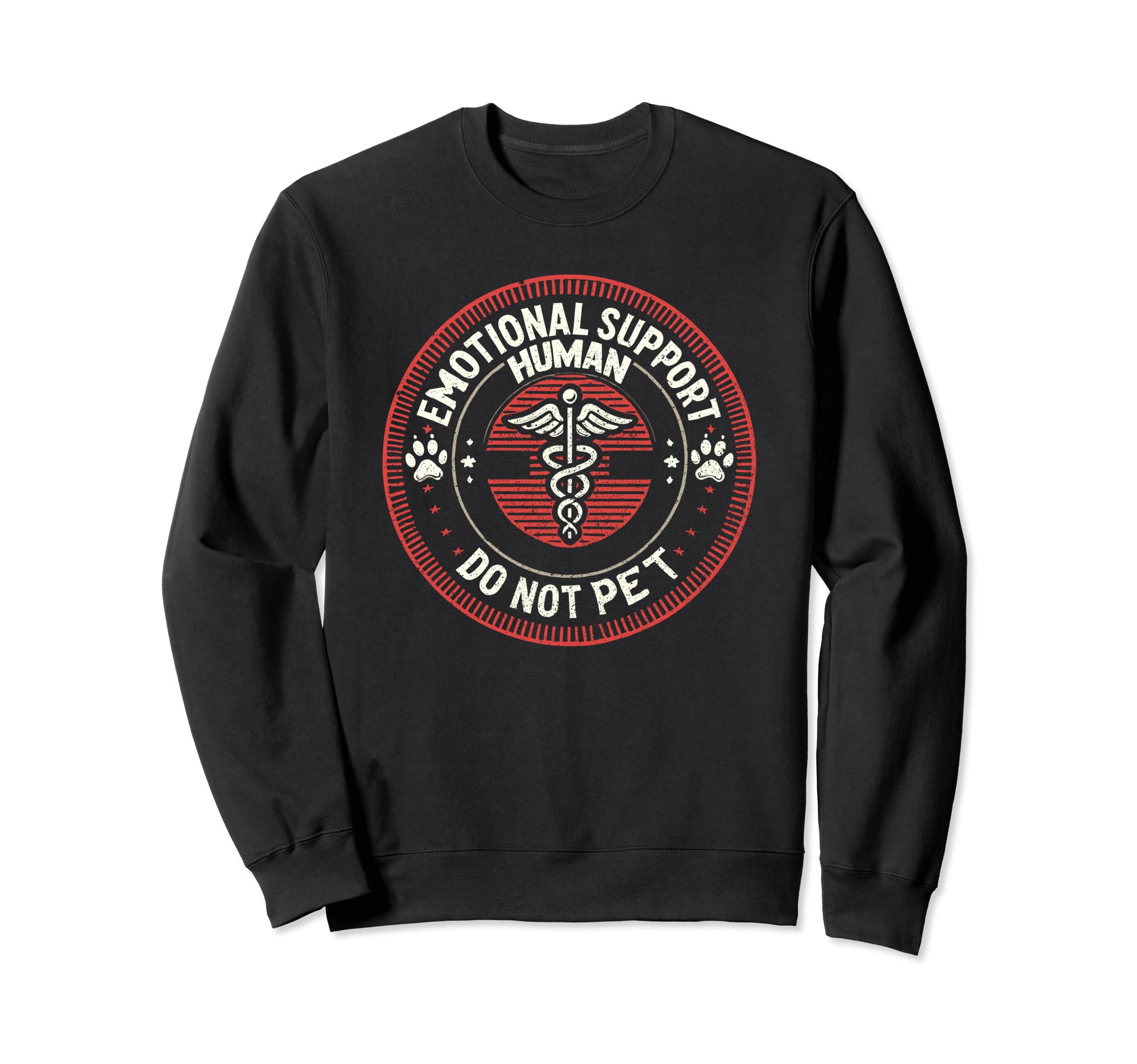 Emotional Animal Support Pet Lover Sweatshirt - Unique Graphic Unisex - T-Shirt, Sweatshirt, Hoodie
