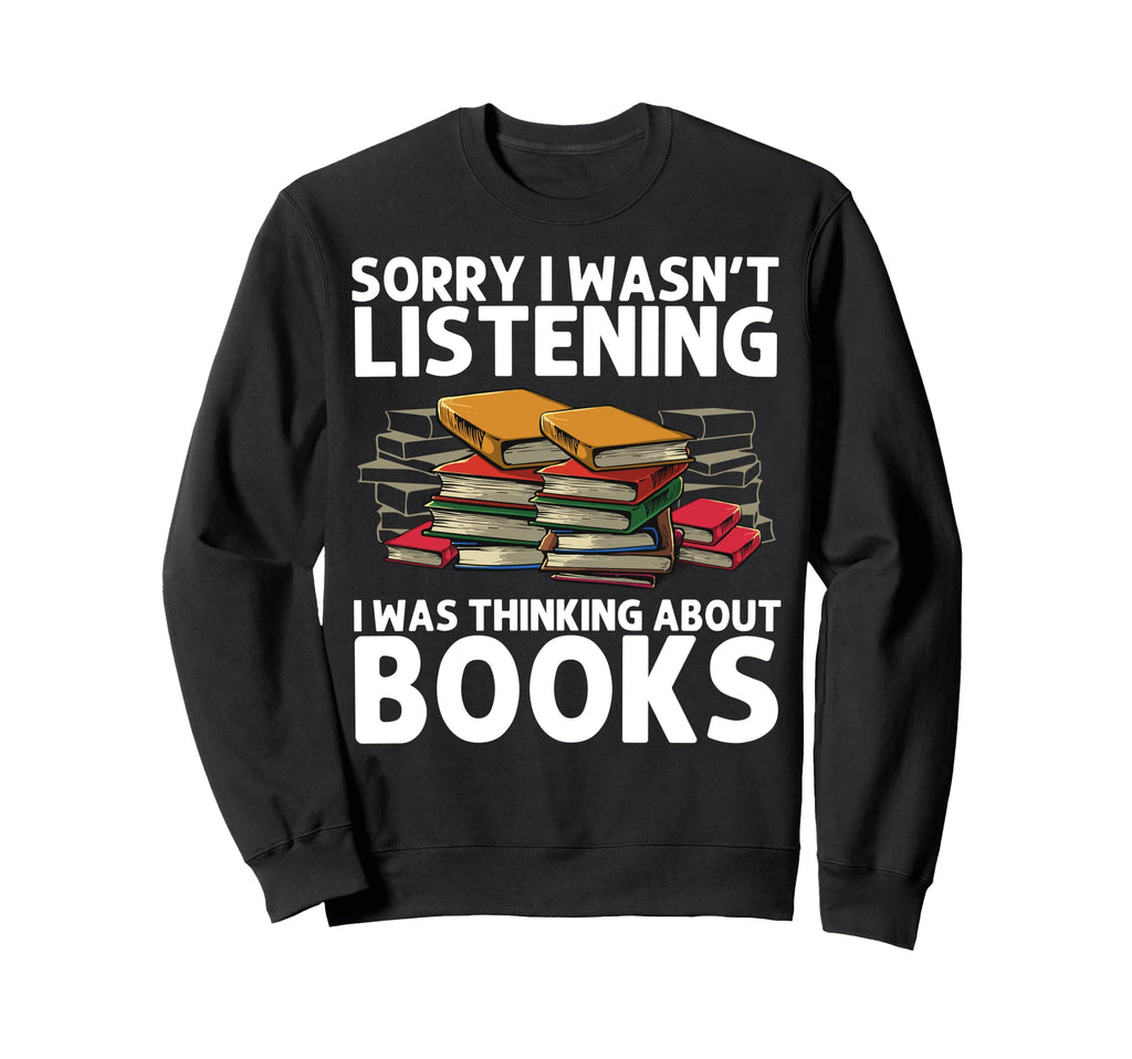 Funny Bookworm Art Book Reading Sweatshirt - Custom Art Print Men Women - T-Shirt, Sweatshirt, Hoodie