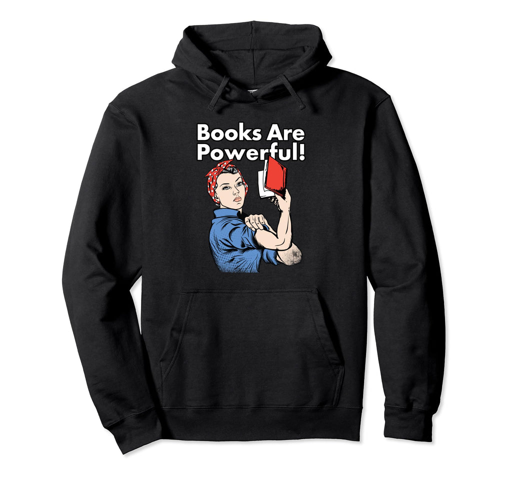 Empowerment Reading Book Nerd Hoodie - Casual Everyday Wear for Adults - T-Shirt, Sweatshirt, Hoodie