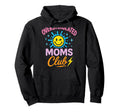 Overstimulated Moms Club Funny Parenting Hoodie - Minimalist Print Unisex - T-Shirt, Sweatshirt, Hoodie