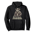 Hold Partner Im Overstimulated Funny Hoodie - Custom Art Print Unisex - T-Shirt, Sweatshirt, Hoodie