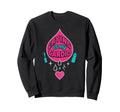 Hot Anxiety Glam Therapy Overthinking Sweatshirt - Graphic Print Unisex - T-Shirt, Sweatshirt, Hoodie