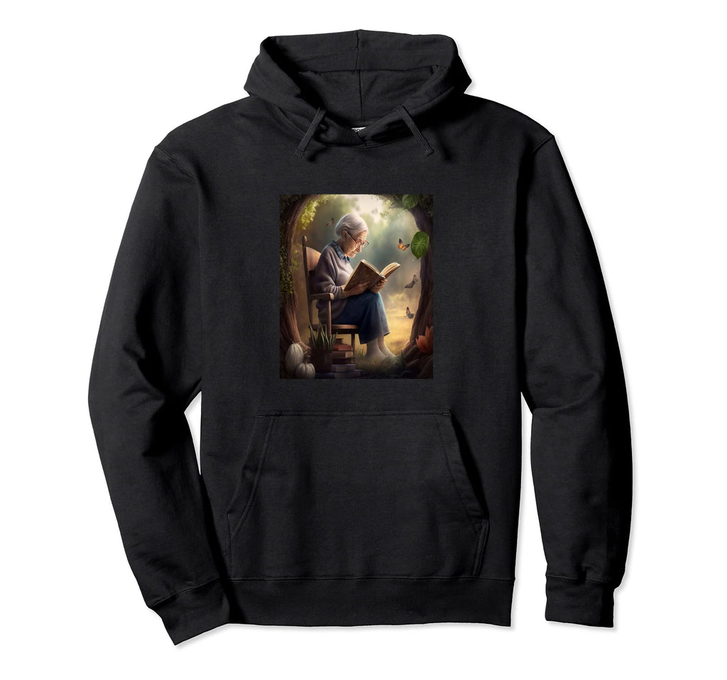 Books And Reading Geek Book Reading Hoodie - Fun Novelty Design for Adults - T-Shirt, Sweatshirt, Hoodie