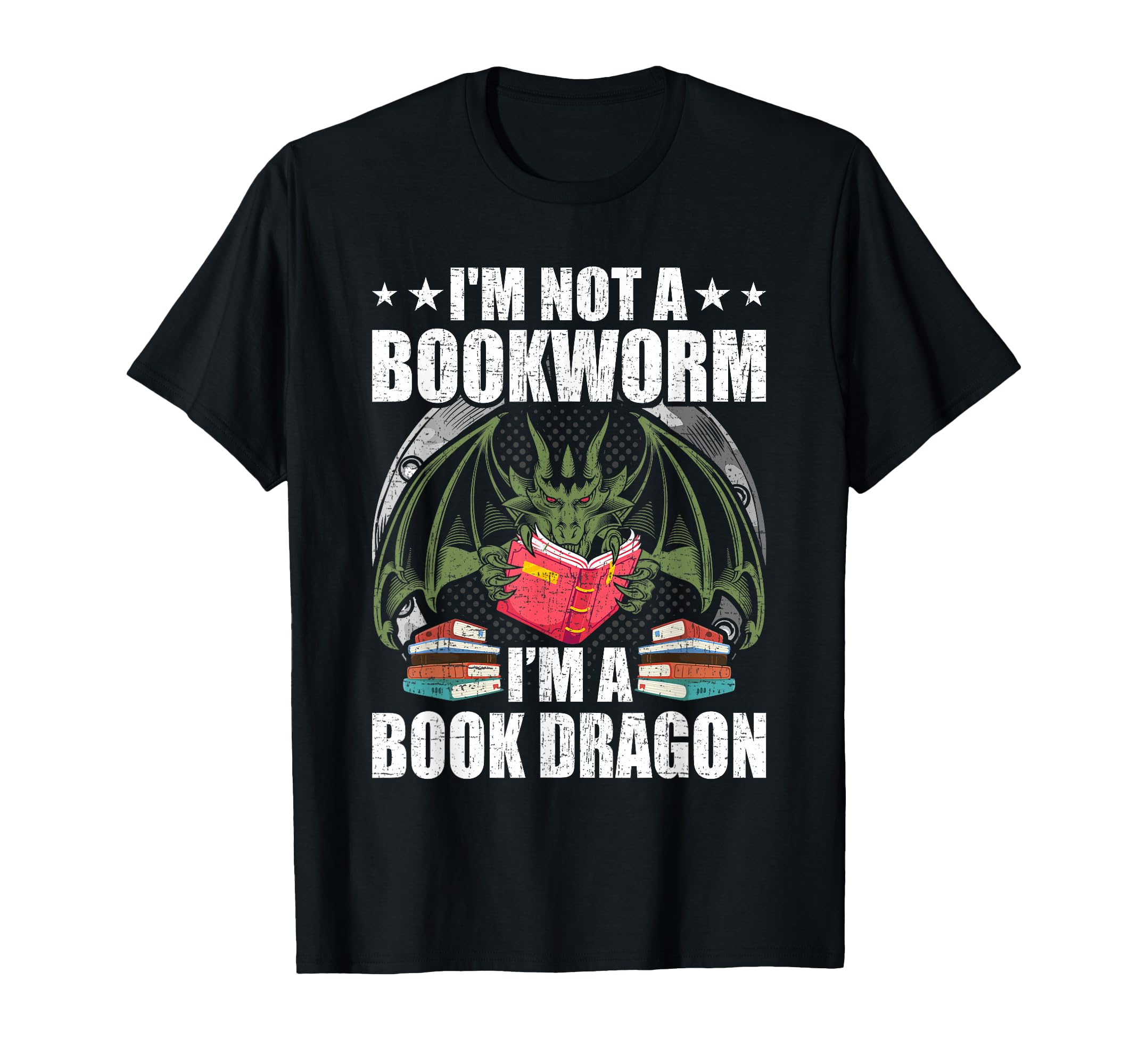 Im Book Dragon Not Worm Book Lovers T-Shirt - Trendy Graphic for Adults - T-Shirt, Sweatshirt, Hoodie
