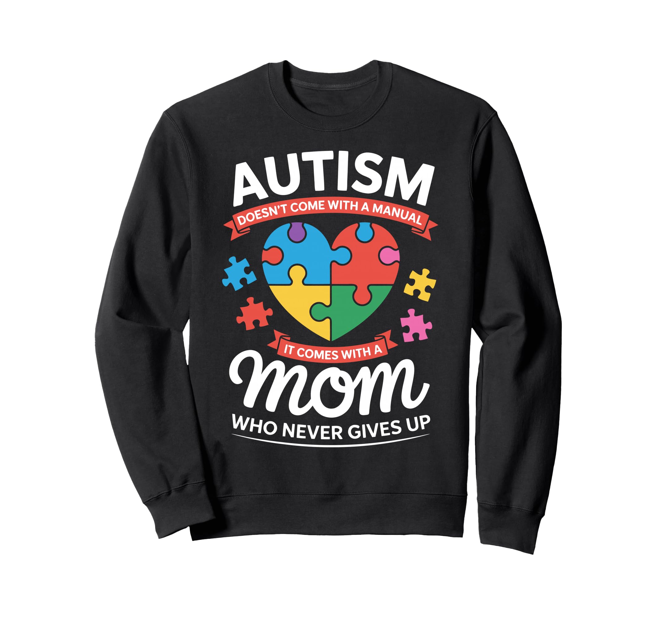 Autism Mom Autism Dad Family Pride Hoodie - Minimalist Print Men Women - T-Shirt, Sweatshirt, Hoodie