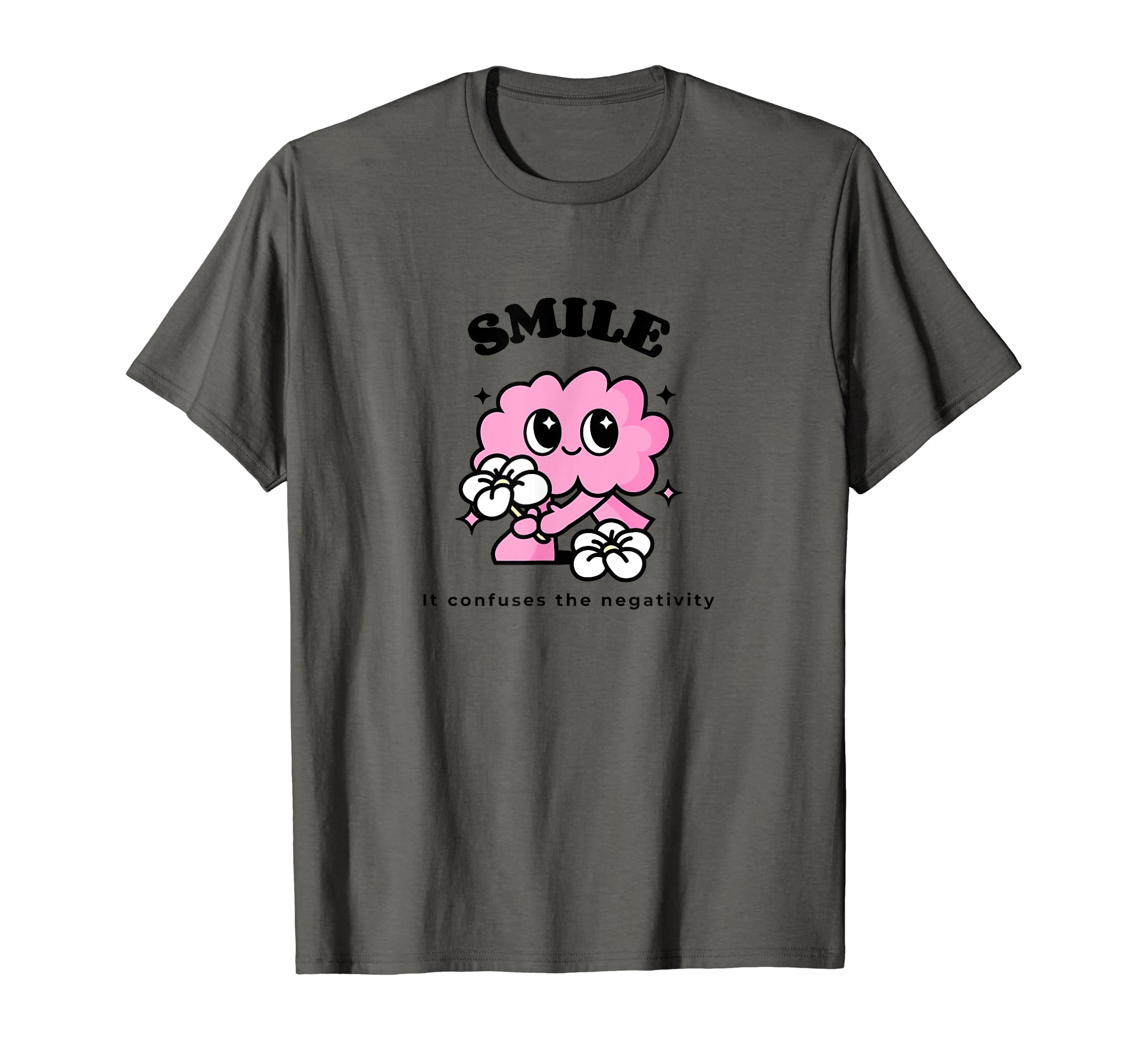 Mental Health Smile T-Shirt - Trendy Graphic Men Women - T-Shirt, Sweatshirt, Hoodie