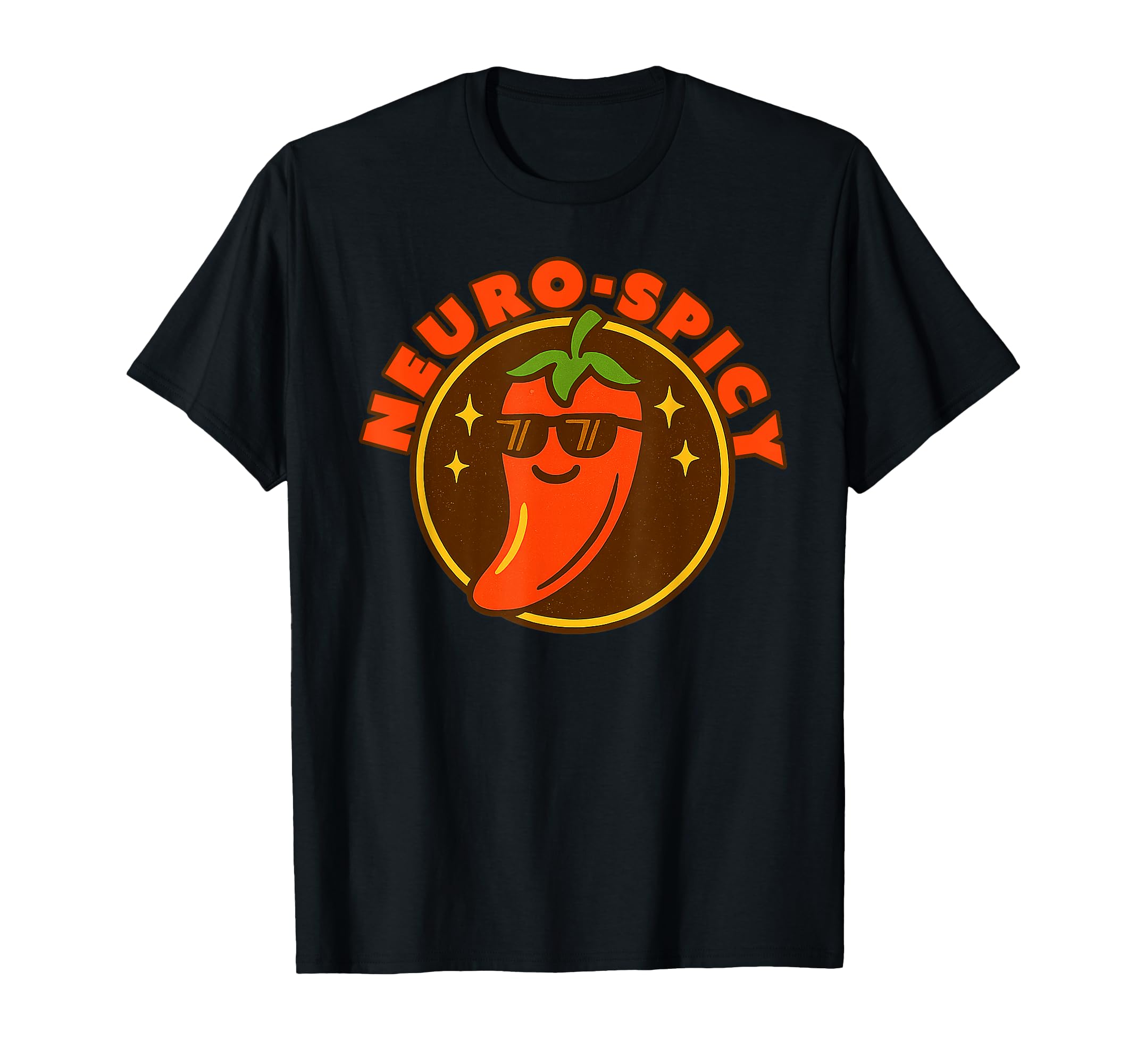 Neuro Spicy Pepper Autism Adhd T-Shirt - Casual Everyday Wear for Adults - T-Shirt, Sweatshirt, Hoodie