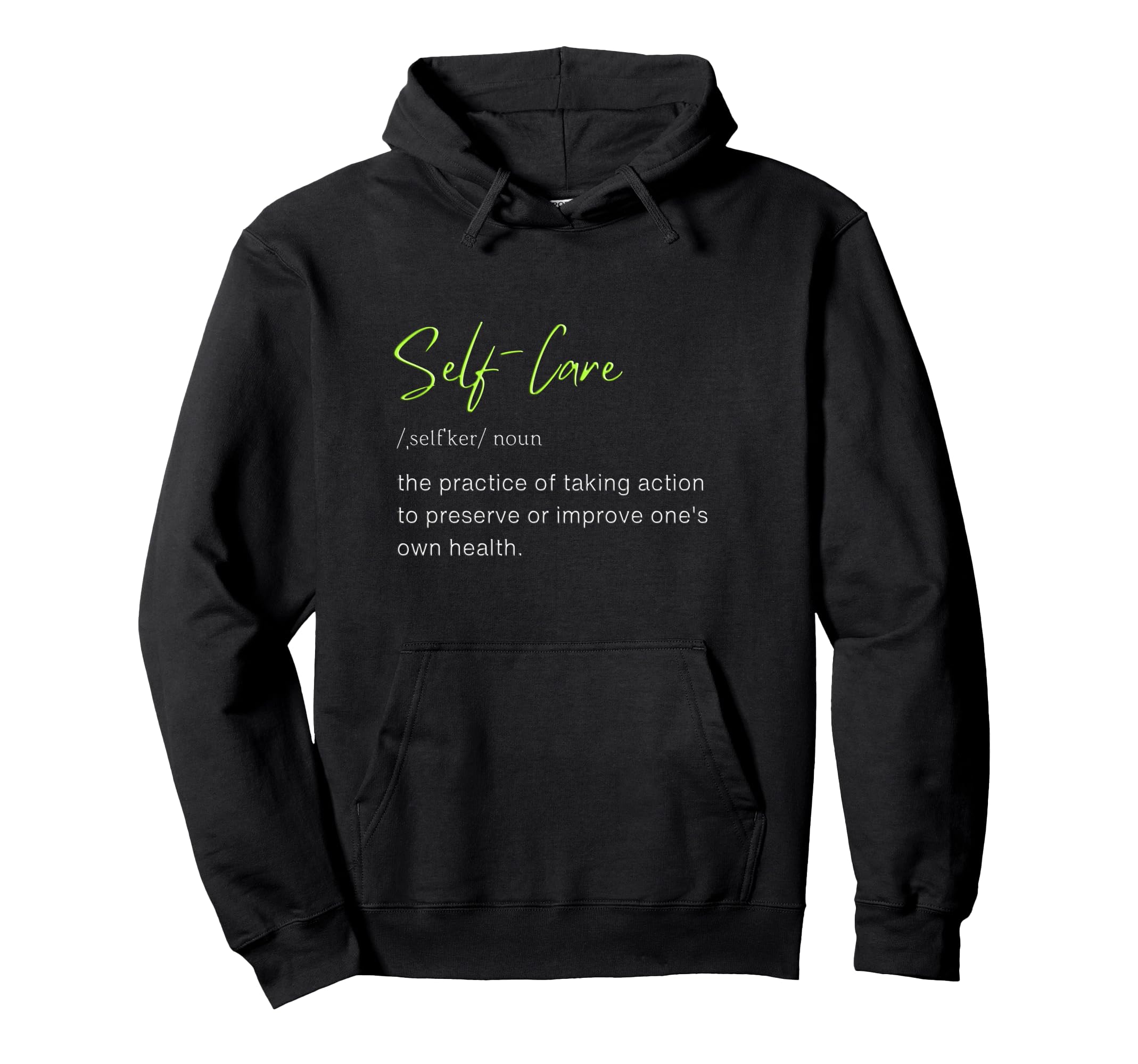 Self Care Self Love Hoodie - Minimalist Print Unisex - T-Shirt, Sweatshirt, Hoodie