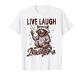 Anxiety Depression Mental Health Racoon T-Shirt - Graphic Print Unisex - T-Shirt, Sweatshirt, Hoodie