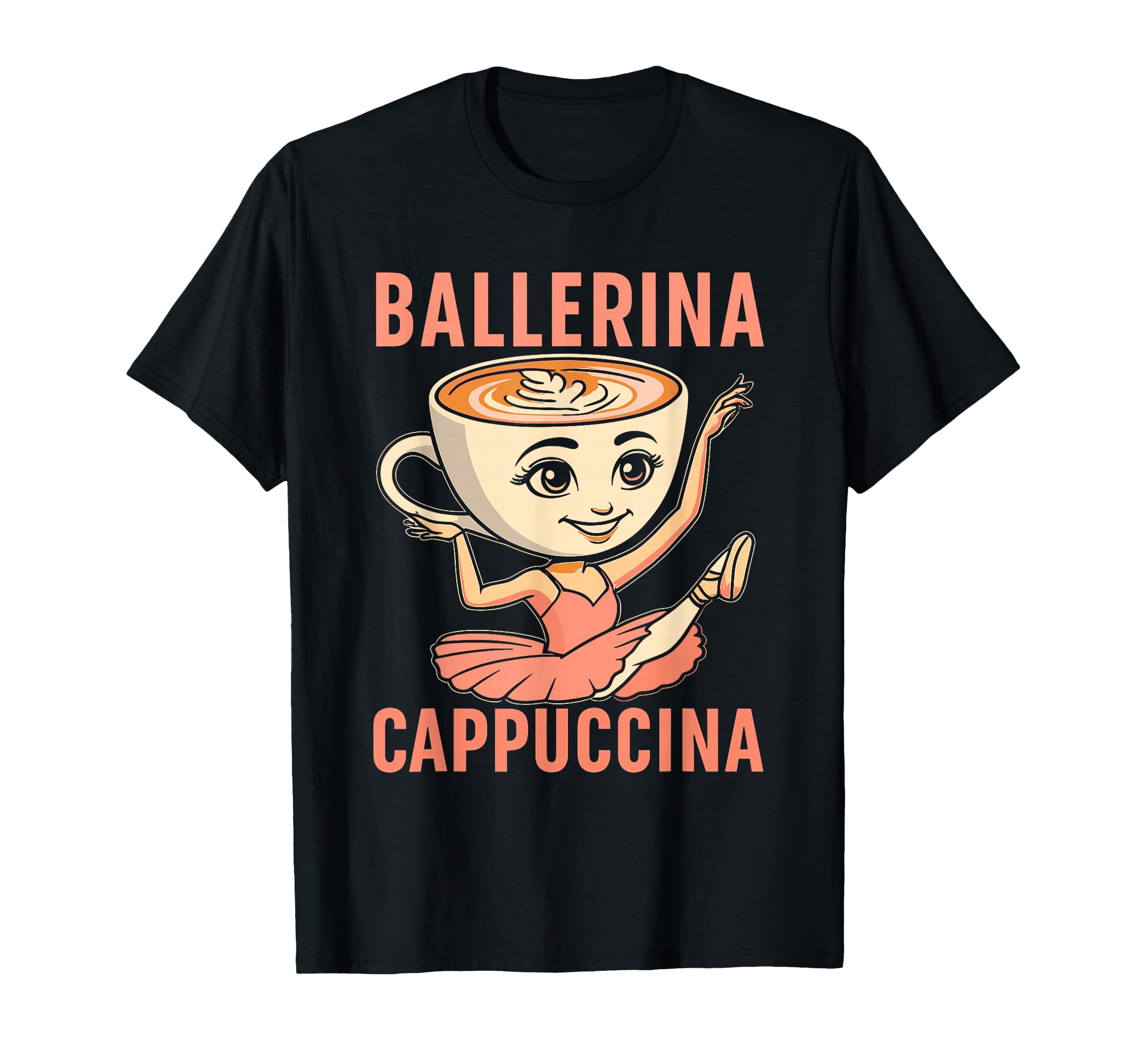 Italian Brainrot Ballerina Cappuccina T-Shirt - Streetwear Style Unisex - T-Shirt, Sweatshirt, Hoodie