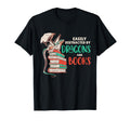 Easily Distracted Dragons And Books T-Shirt - Novelty Apparel Men Women - T-Shirt, Sweatshirt, Hoodie