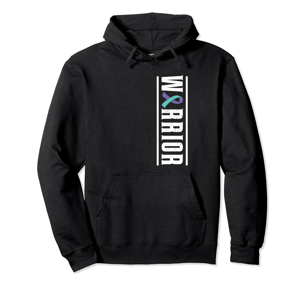 Suicide Awareness Warrior Mental Health Hoodie - Graphic Print Unisex - T-Shirt, Sweatshirt, Hoodie