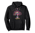 Sacred Yoga Tree Meditation Om Hoodie - Casual Everyday Wear Unisex - T-Shirt, Sweatshirt, Hoodie
