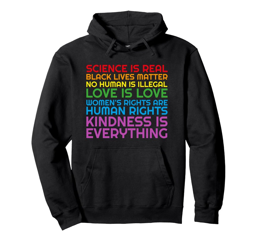 Rainbow Black Lives Matter Science Glbtq Hoodie - Streetwear Style Unisex - T-Shirt, Sweatshirt, Hoodie