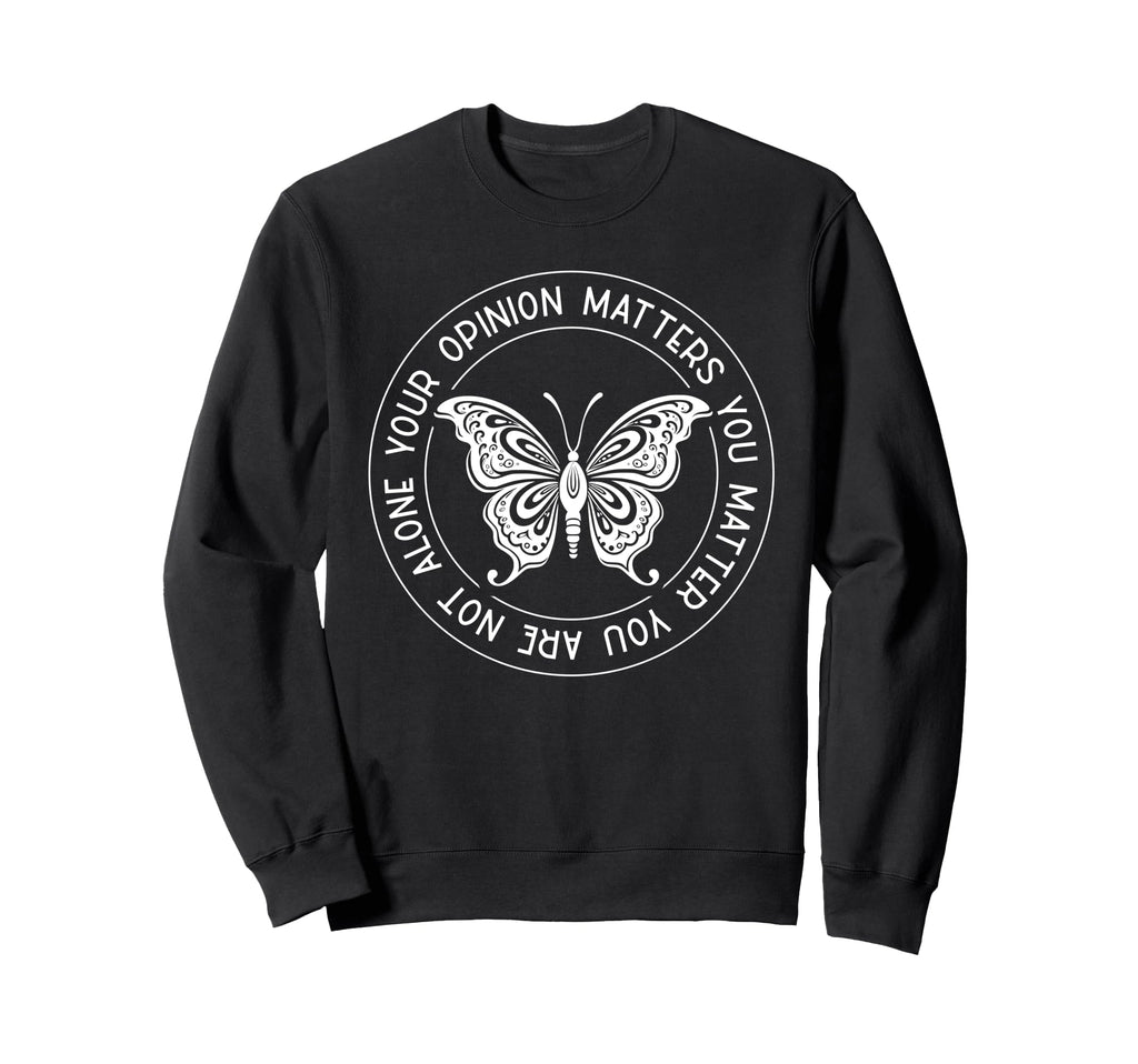 Mental Health Awareness Month End Sweatshirt - Graphic Print for Adults - T-Shirt, Sweatshirt, Hoodie