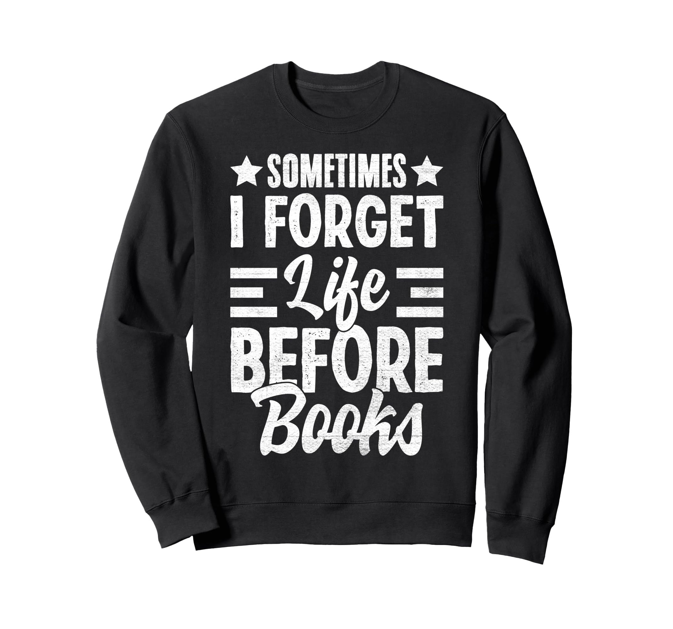 Book Lover Bookworm Storytelling Sweatshirt - Minimalist Print Unisex - T-Shirt, Sweatshirt, Hoodie