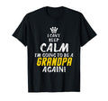 Cant Keep Calm Im Going To Be Grandpa T-Shirt - Custom Art Print Unisex - T-Shirt, Sweatshirt, Hoodie