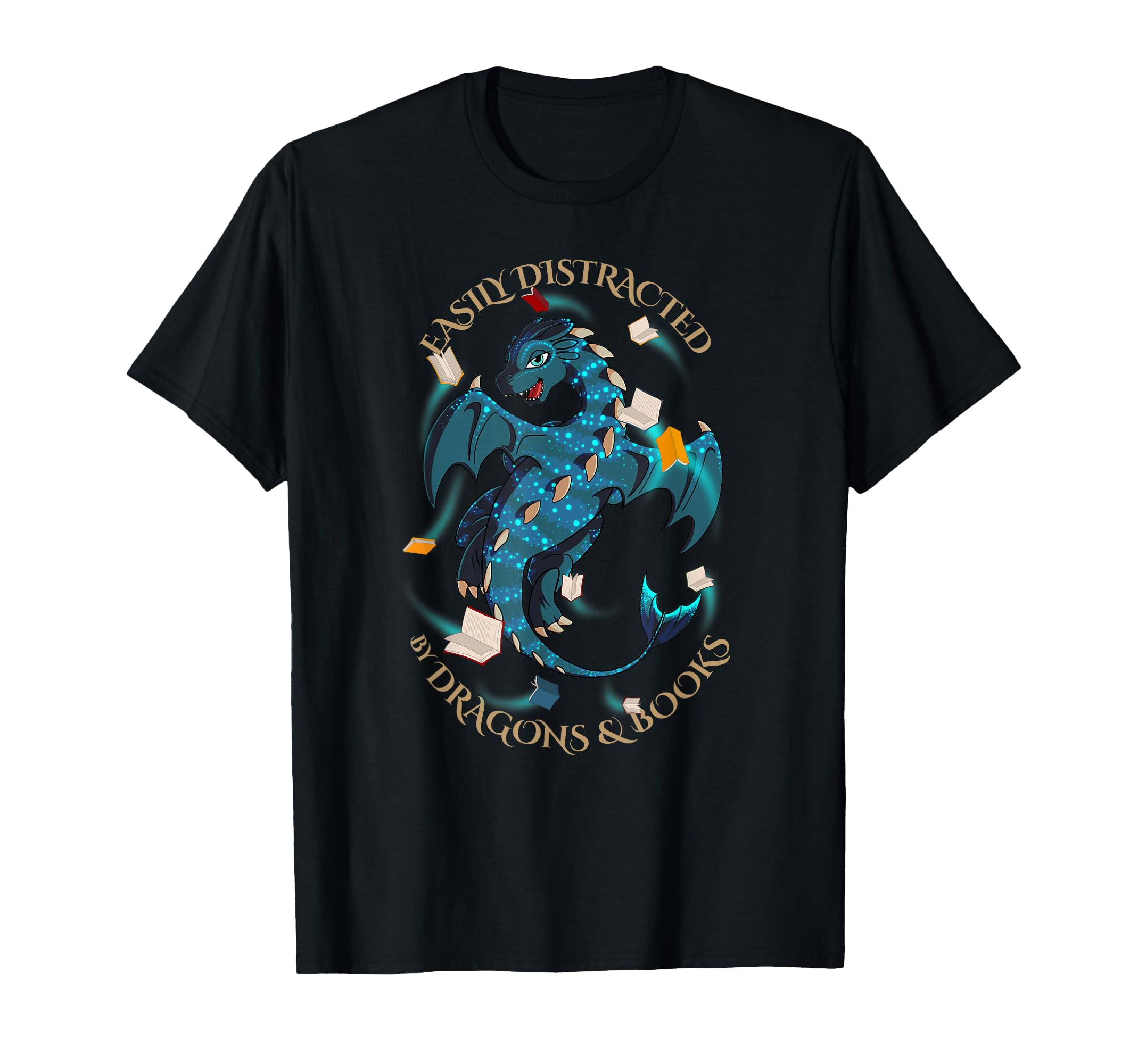 Easily Distracted Dragons And T-Shirt - Casual Everyday Wear Men Women - T-Shirt, Sweatshirt, Hoodie