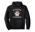 Hold Partner Im Overstimulated Ghost Hoodie - Streetwear Style for Adults - T-Shirt, Sweatshirt, Hoodie