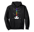 Chakra Chakras Aligned Lotus Mandala Hoodie - Aesthetic Graphic Unisex - T-Shirt, Sweatshirt, Hoodie