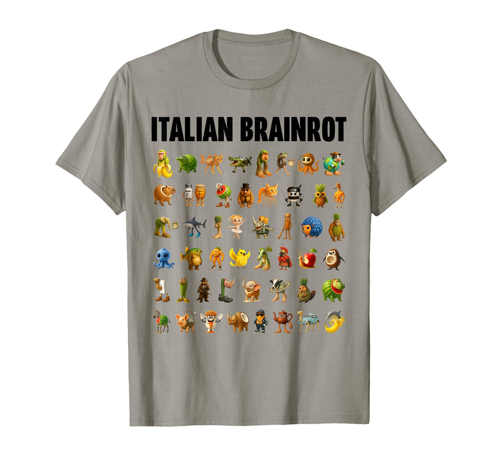 Italian Brainrot Gen Z Meme Funny T-Shirt - Streetwear Style Men Women - T-Shirt, Sweatshirt, Hoodie