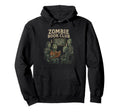 Zombie Book Club Plot Twists And Gory Hoodie - Minimalist Print Unisex - T-Shirt, Sweatshirt, Hoodie