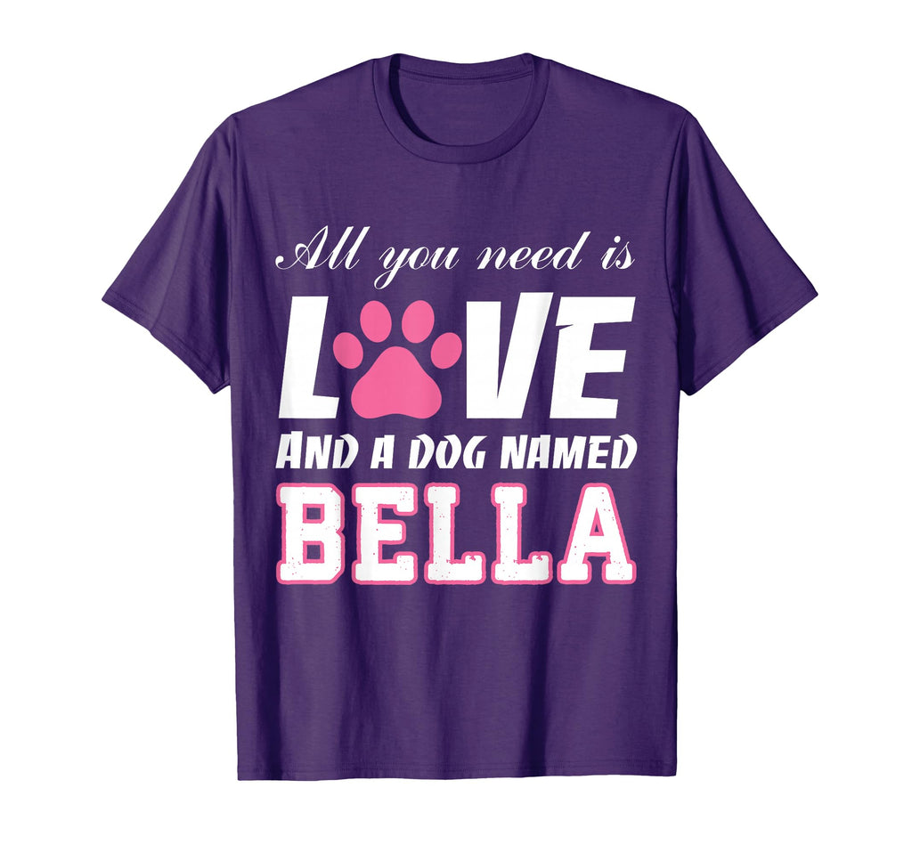 All You Need Is Love And Dog Named T-Shirt - Trendy Graphic for Adults - T-Shirt, Sweatshirt, Hoodie