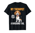 Funny Therapy Service Dog Beagle T-Shirt - Custom Art Print for Adults - T-Shirt, Sweatshirt, Hoodie